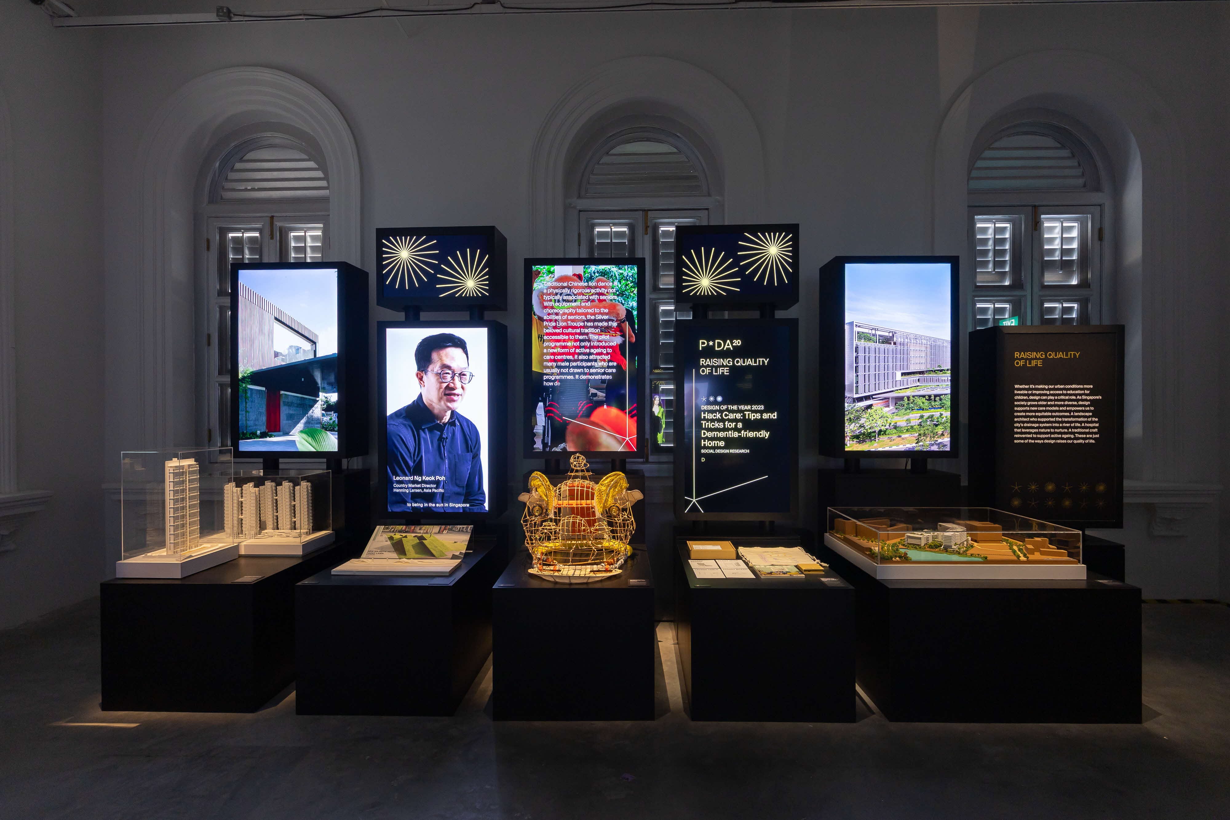Exhibition view of P*DA20: Power of Singapore Design
